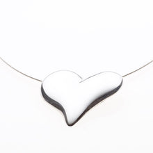 Load image into Gallery viewer, So Solid silver heart necklace