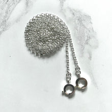 Load image into Gallery viewer, Sterling Silver Mask Chain