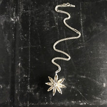 Load image into Gallery viewer, Limited Edition Silver oriental star necklace