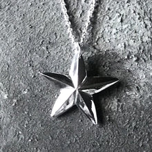 Load image into Gallery viewer, Limited Edition Silver North Star Necklace