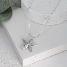 Load image into Gallery viewer, North Star Silver Necklace Limited Edition Christmas Collection