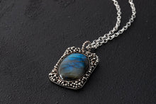 Load image into Gallery viewer, One of a kind Laborodite pendant
