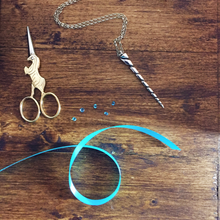 Load image into Gallery viewer, Silver unicorn horn necklace
