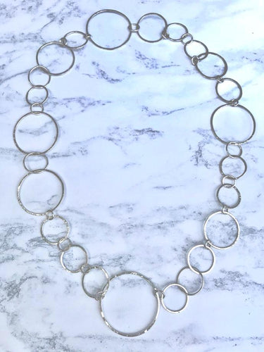 Full Circle Silver Necklace