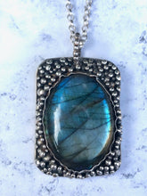Load image into Gallery viewer, One of a kind Laborodite pendant

