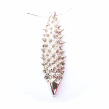 Load image into Gallery viewer, A Little Bit Spikey Necklace Pendant Silver
