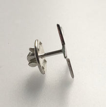 Load image into Gallery viewer, Silver star tie scarf blazer pin
