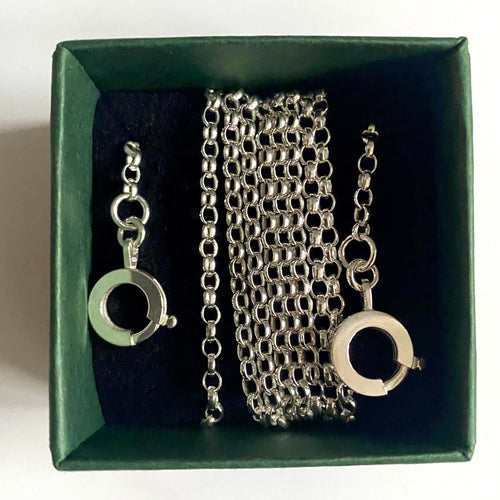 Sterling Silver Mask Chain