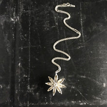 Load image into Gallery viewer, Limited Edition Silver oriental star necklace
