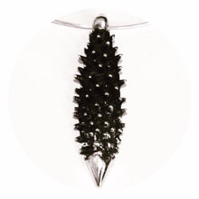 Load image into Gallery viewer, A Little Bit Spikey Necklace Pendant Silver
