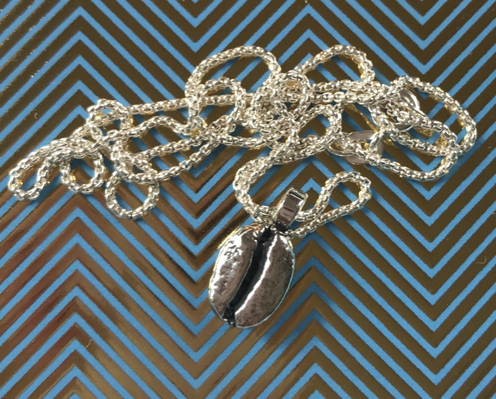 ALL BLUES でかかっ COFFEE BEANS NECKLACE